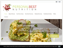 Tablet Screenshot of pb-nutrition.com